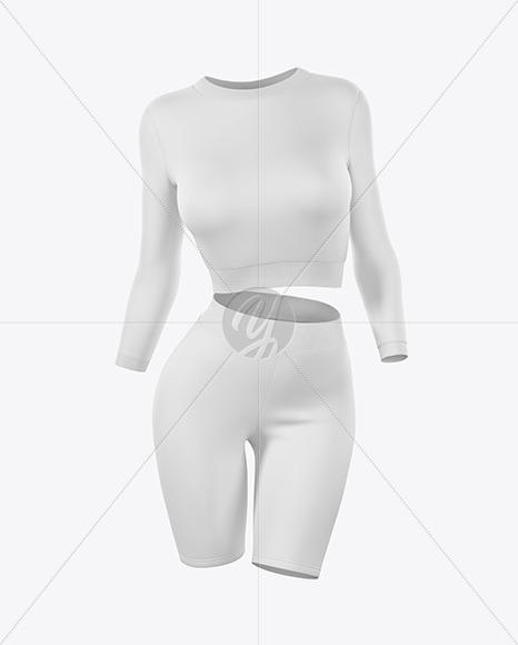 Download Women S Sport Kit Mockup In Apparel Mockups On Yellow Images Object Mockups