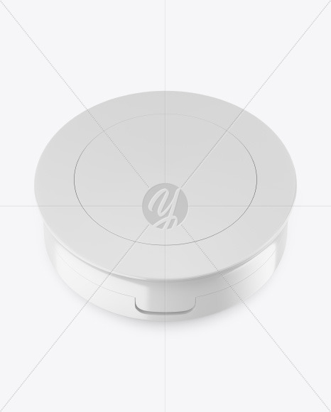 Download Glossy Compact Powder Mockup in Packaging Mockups on ...