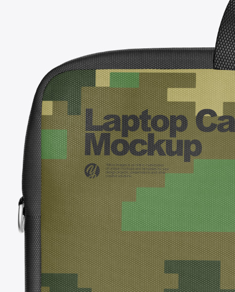 Download Laptop Bag Mockup In Bag Sack Mockups On Yellow Images Object Mockups