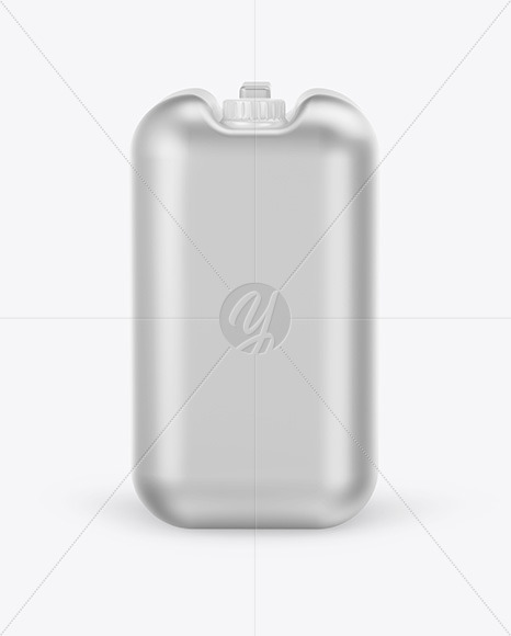 Metallic Jerrycan Mockup PSD #3