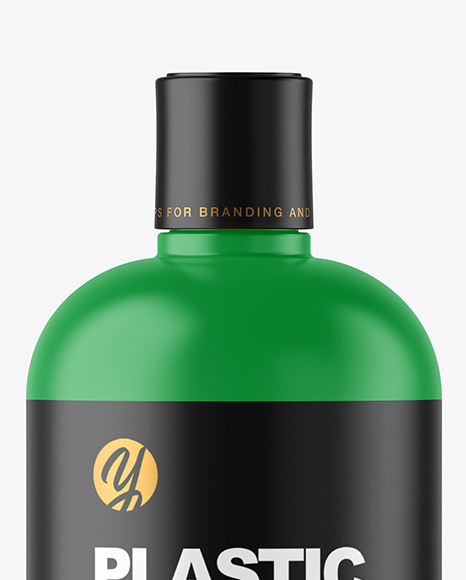 Matte Cosmetic Bottle Mockup PSD #1