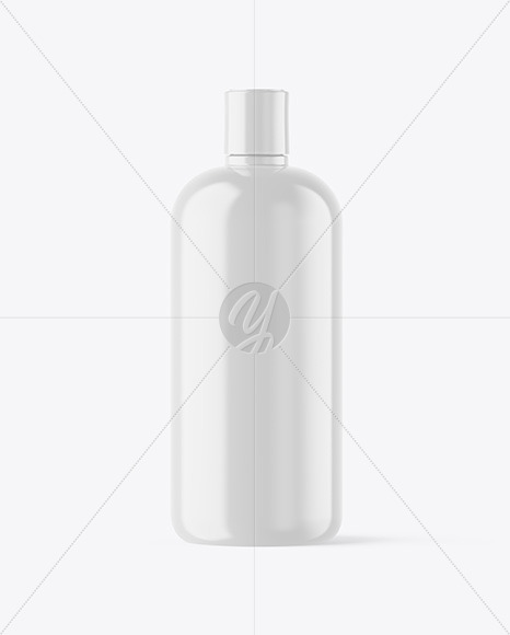 Glossy Cosmetic Bottle Mockup PSD #3