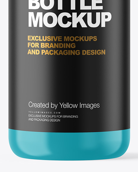 Glossy Cosmetic Bottle Mockup PSD #6