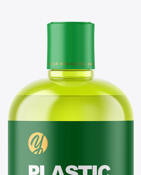 Color Plastic Cosmetic Bottle Mockup PSD #2