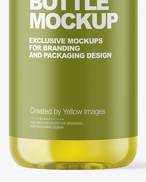 Color Liquid Cosmetic Bottle Mockup PSD #1