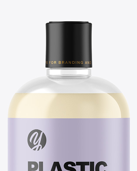 Clear Cosmetic Bottle Mockup PSD #2
