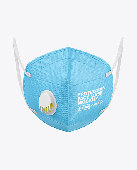 Download Protective Face Mask Mockup In Apparel Mockups On Yellow Images Object Mockups