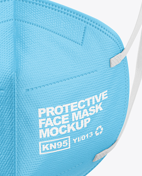 Download Protective Face Mask Mockup In Apparel Mockups On Yellow Images Object Mockups