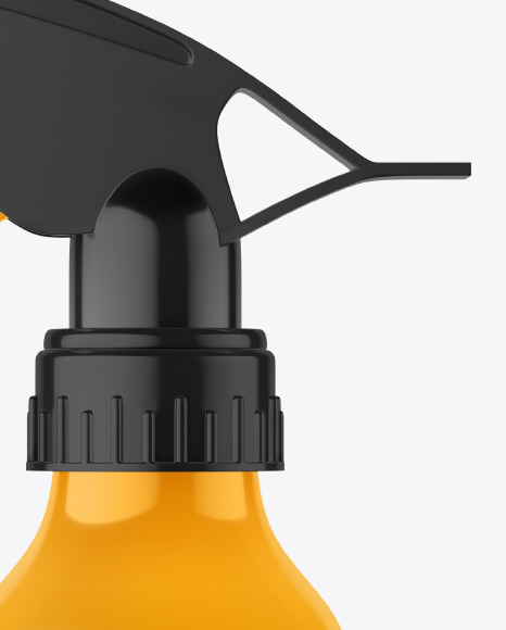 Glossy Plastic Spray Bottle PSD #2
