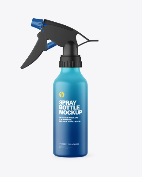 Matte Plastic Spray Bottle