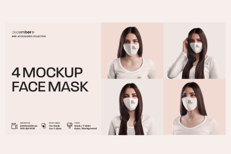 Download Sleeping Mask Mockup In Apparel Mockups On Yellow Images Creative Store