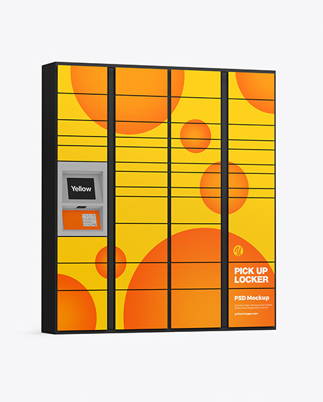 Pick Up Locker Mockup