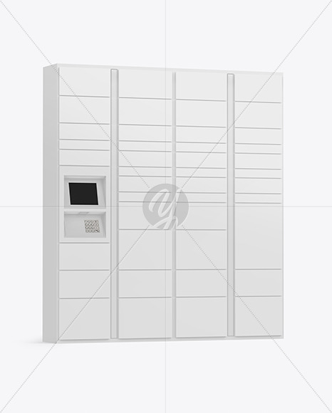 Pick Up Locker Mockup Pick Up Locker Mockup