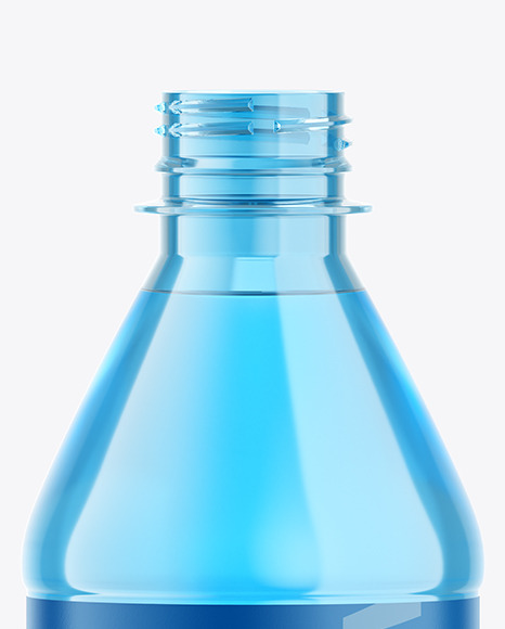 500ml Color Plastic Drink Bottle Mockup PSD #6