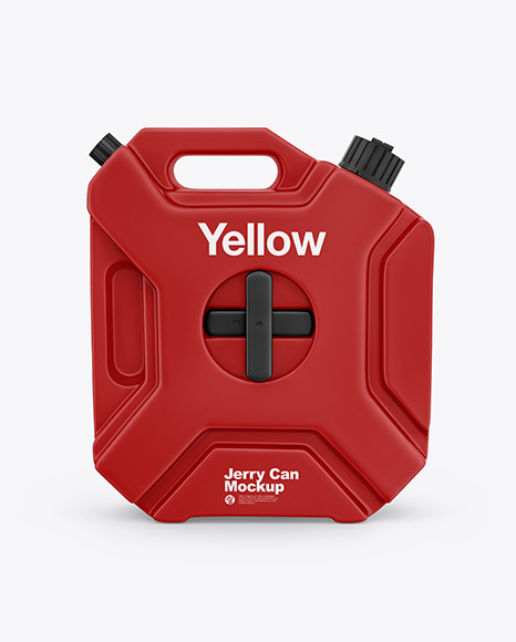 Fuel Jerry Сan Mockup