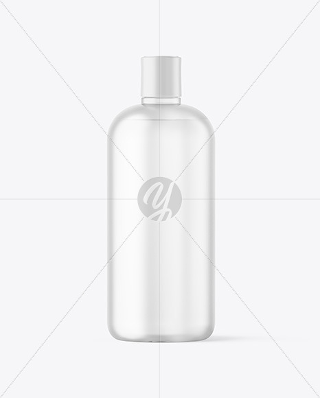 Frosted Cosmetic Bottle Mockup PSD #1