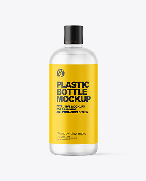 Frosted Cosmetic Bottle Mockup PSD #2