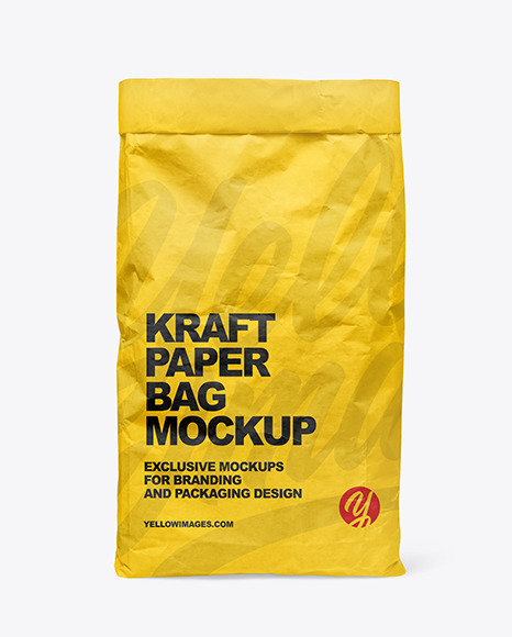 Paper Bag Mockup PSD #6