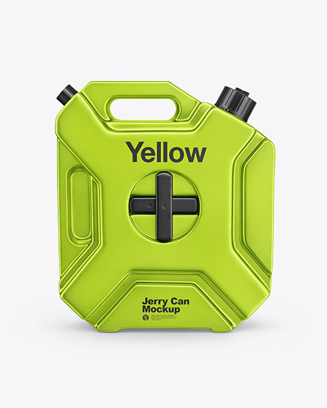 Metallic Fuel Jerry Сan Mockup