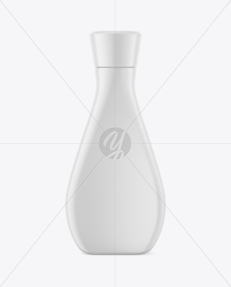 Matte Plastic Bottle Mockup