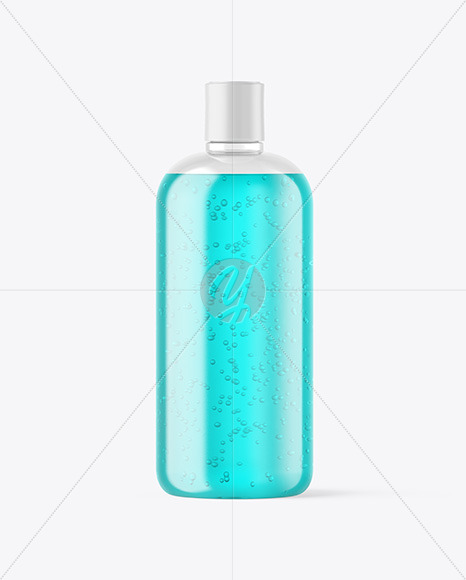 Color Liquid Cosmetic Bottle Mockup
