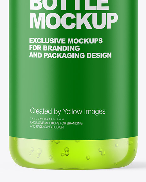Color Liquid Cosmetic Bottle Mockup PSD #1