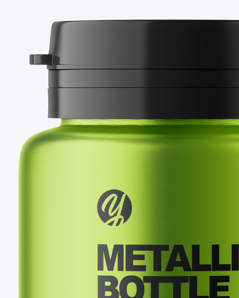 Metallic Jar Mockup PSD #2