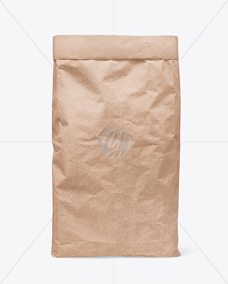 Kraft Paper Bag Mockup PSD #1