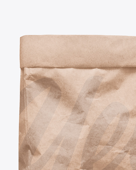 Kraft Paper Bag Mockup PSD #3