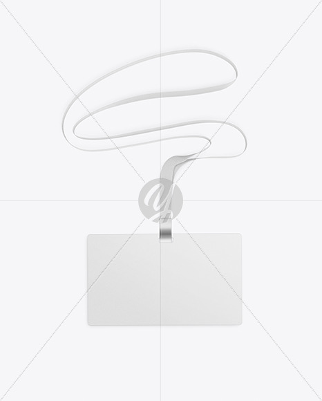 Horizontal ID Card Mockup
