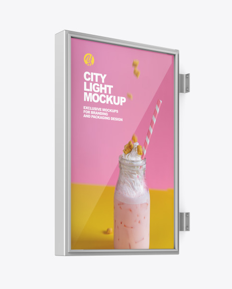 City Light Poster PSD #2
