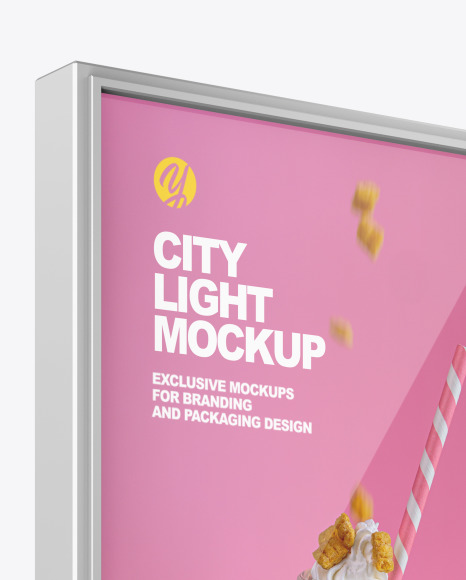 City Light Poster PSD #6