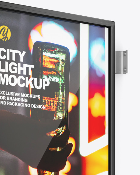City Light Poster PSD #7