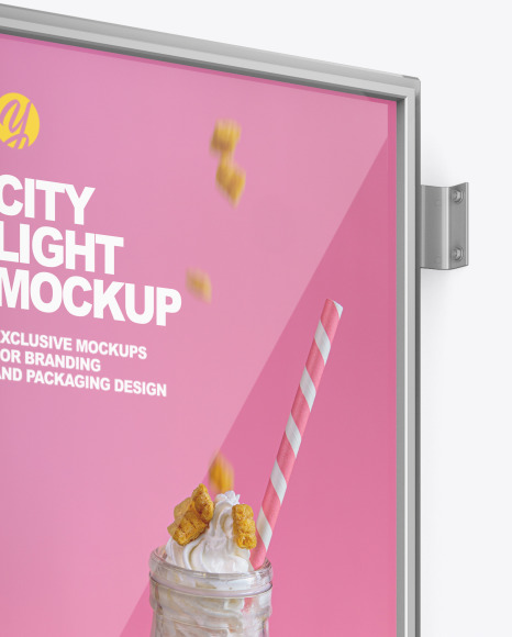 City Light Poster PSD #5