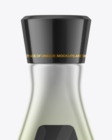 Metallic Bottle Mockup PSD #2