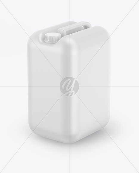 Plastic Jerrycan Mockup PSD #3