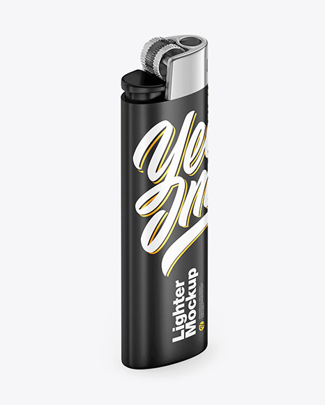 Matte Lighter Mockup