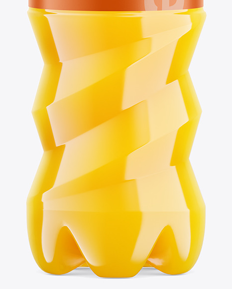 500ml Clear Plastic Drink Bottle Mockup PSD #7