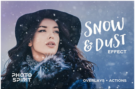 Snow &amp; Dust Effect Photoshop