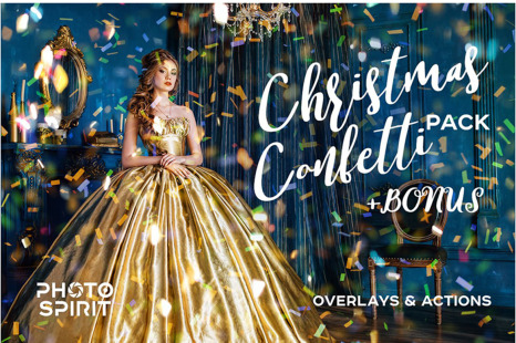 Confetti Overlay Effect In Photoshop