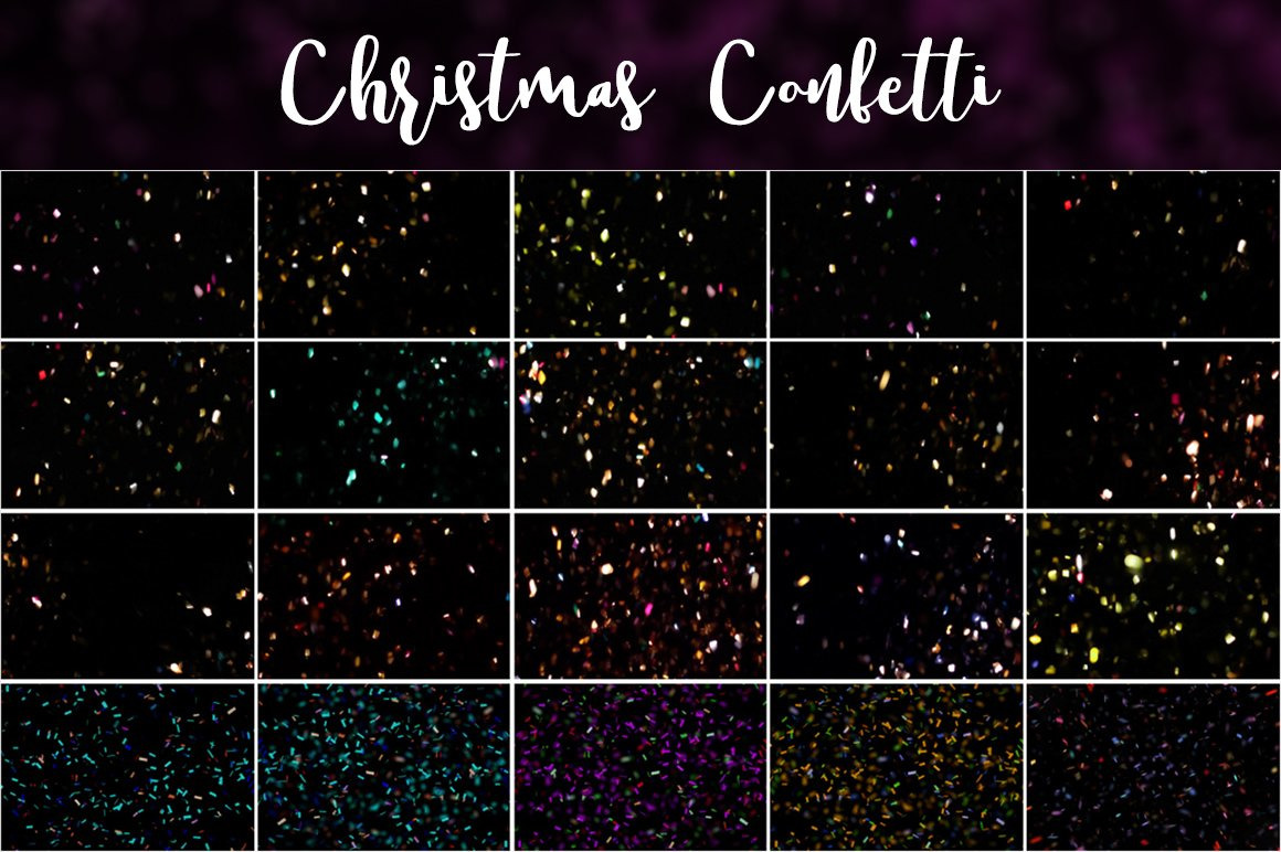 Confetti Overlay Effect In Photoshop