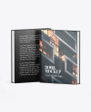 Two Hardcover Books w/ Mattle Covers Mockup
