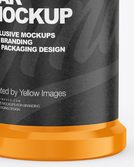 Two Glossy Spice Jars Mockup PSD #6
