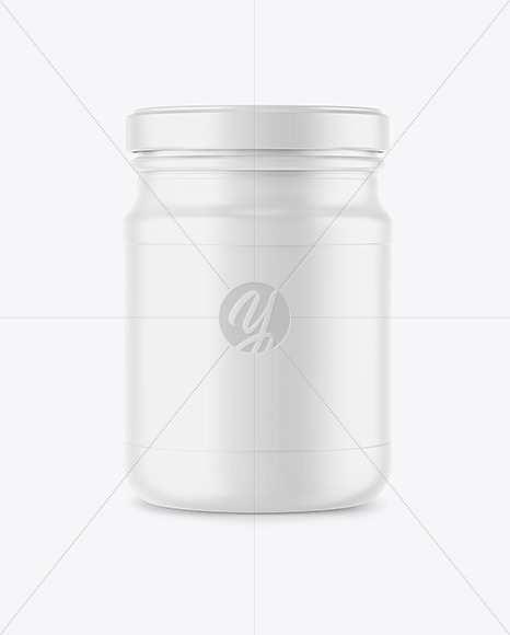 Plastic Sauce Jar Mockup PSD #3