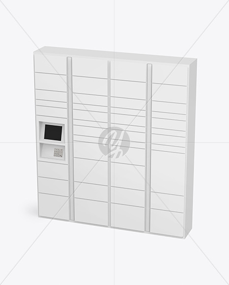 Pick Up Locker Mockup