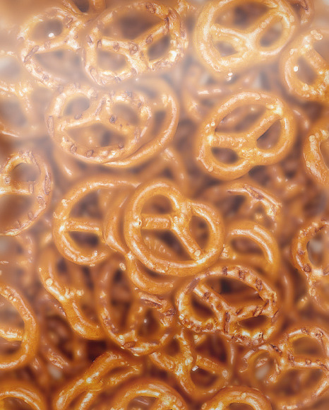 Matte Bag With Mini Pretzels Mockup PSD #6