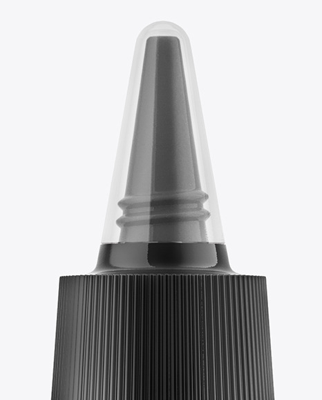 Glossy Plastic Bottle Mockup PSD #1