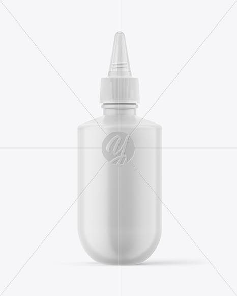 Matte Plastic Bottle Mockup PSD #3