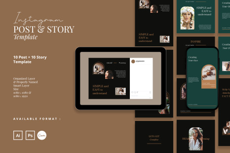 Elegant Beauty Instagram Template