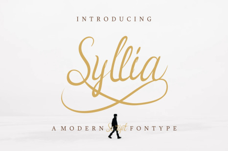 Syllia Calligraphy Font